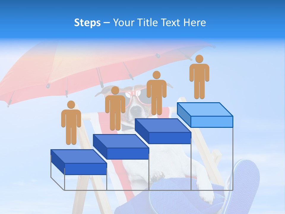 Shade Parasol Baby PowerPoint Template