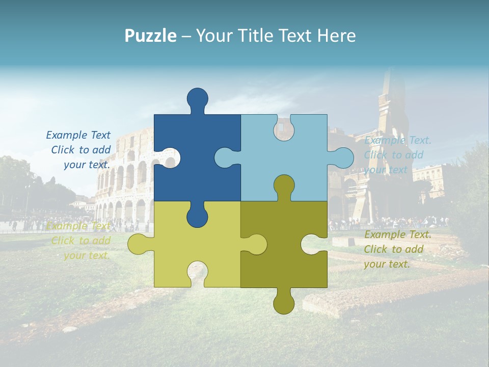 Europe Culture Rome PowerPoint Template