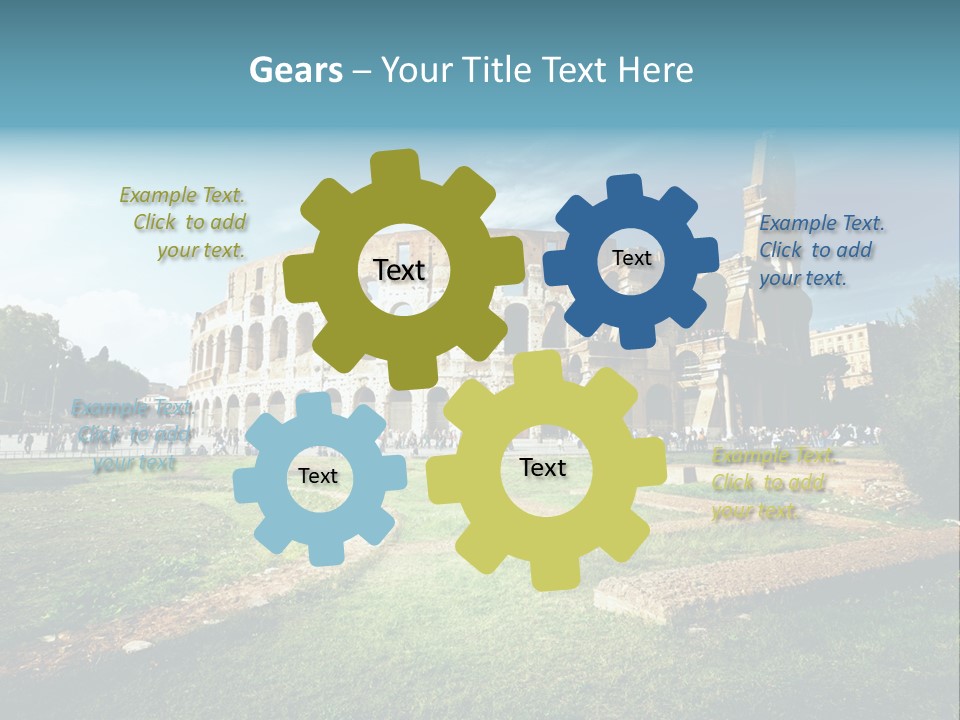 Europe Culture Rome PowerPoint Template