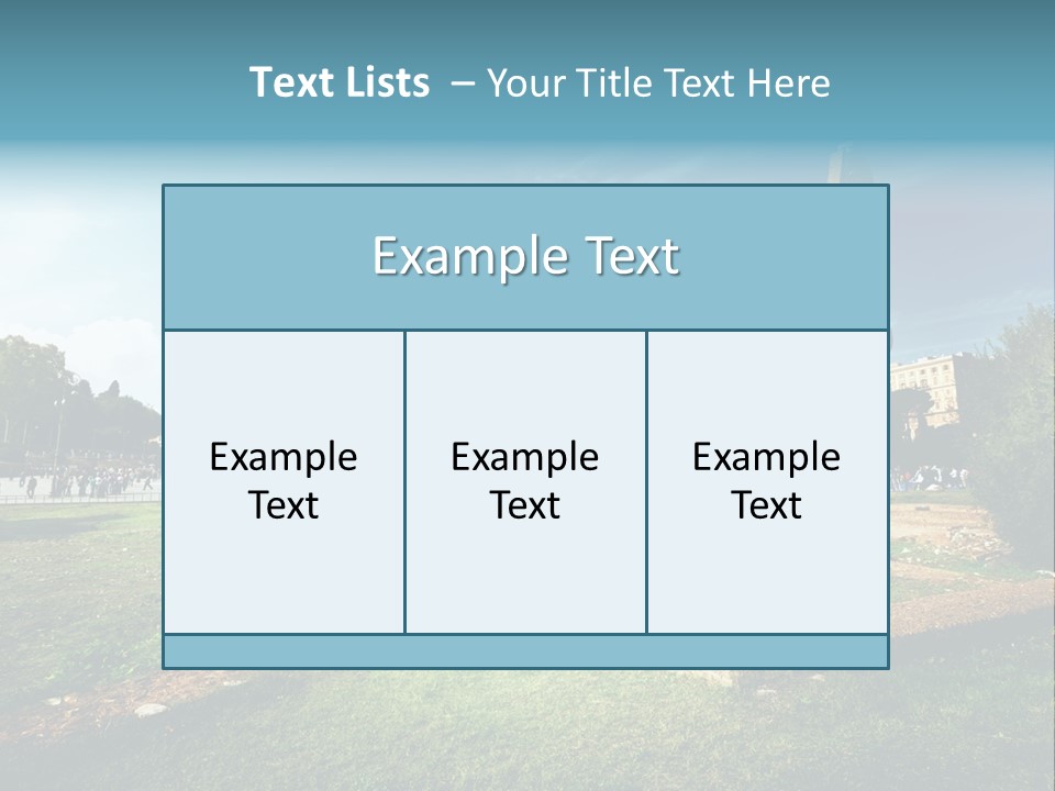 Europe Culture Rome PowerPoint Template