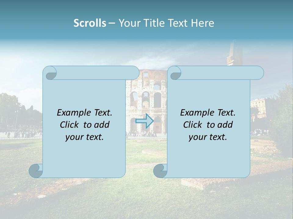 Europe Culture Rome PowerPoint Template