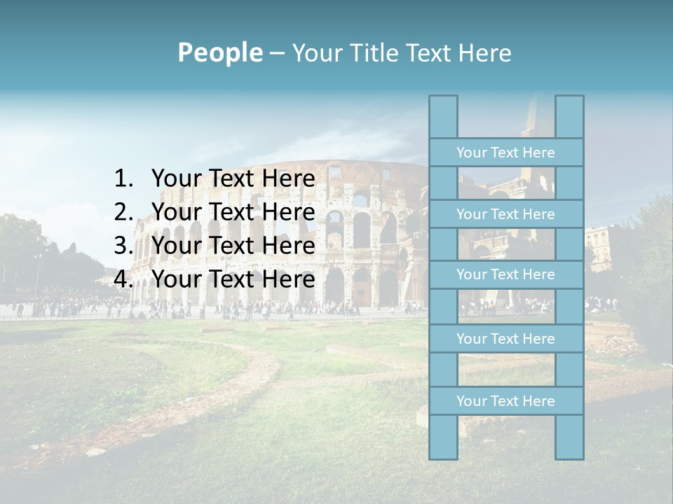 Europe Culture Rome PowerPoint Template