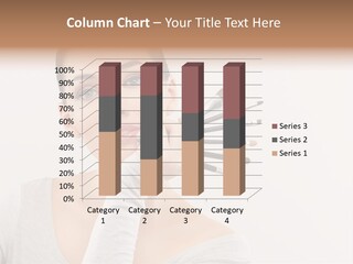 Complexion Shoulders Female PowerPoint Template