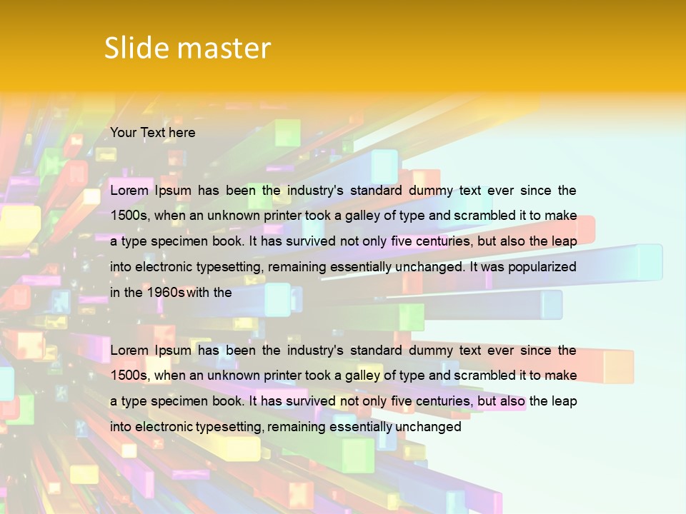 Chaos Technology Banner PowerPoint Template