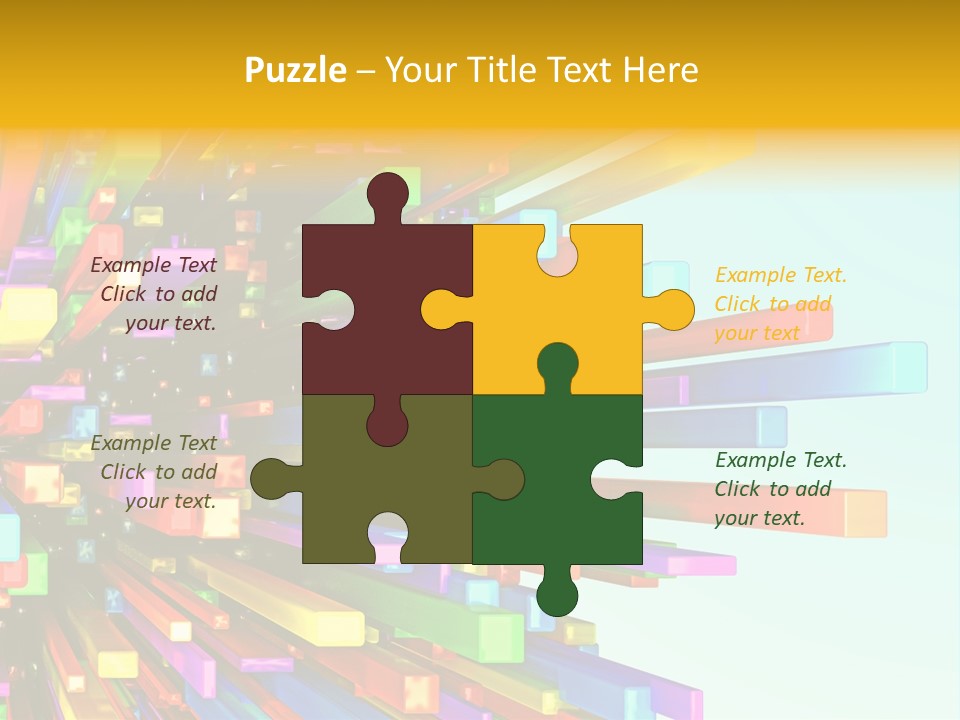 Chaos Technology Banner PowerPoint Template