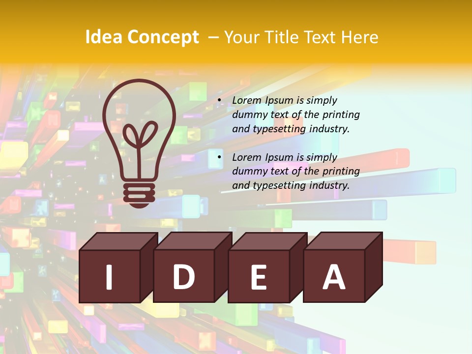 Chaos Technology Banner PowerPoint Template