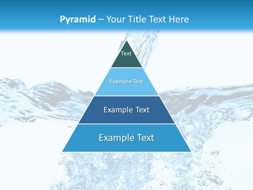 Close Up Mineral Wet PowerPoint Template