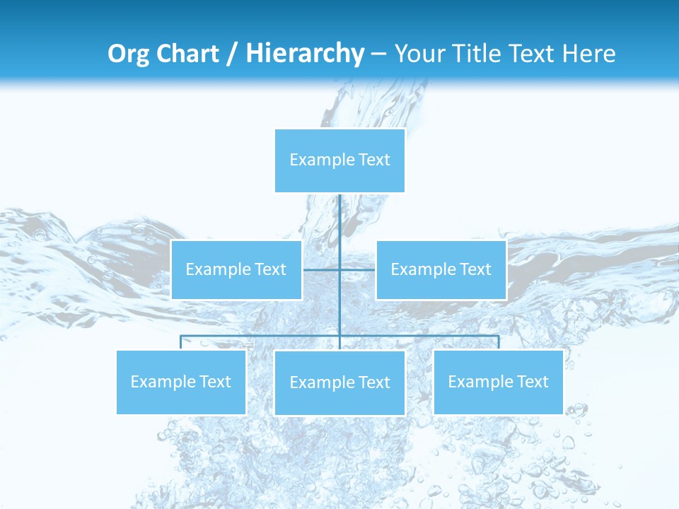 Close Up Mineral Wet PowerPoint Template