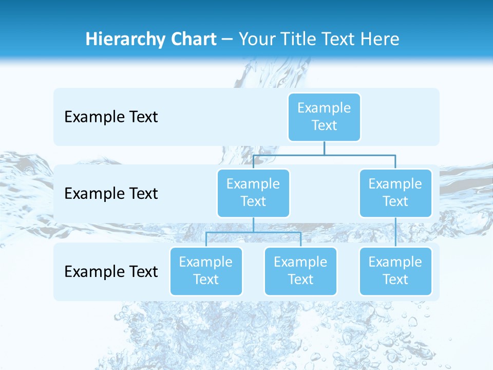Close Up Mineral Wet PowerPoint Template