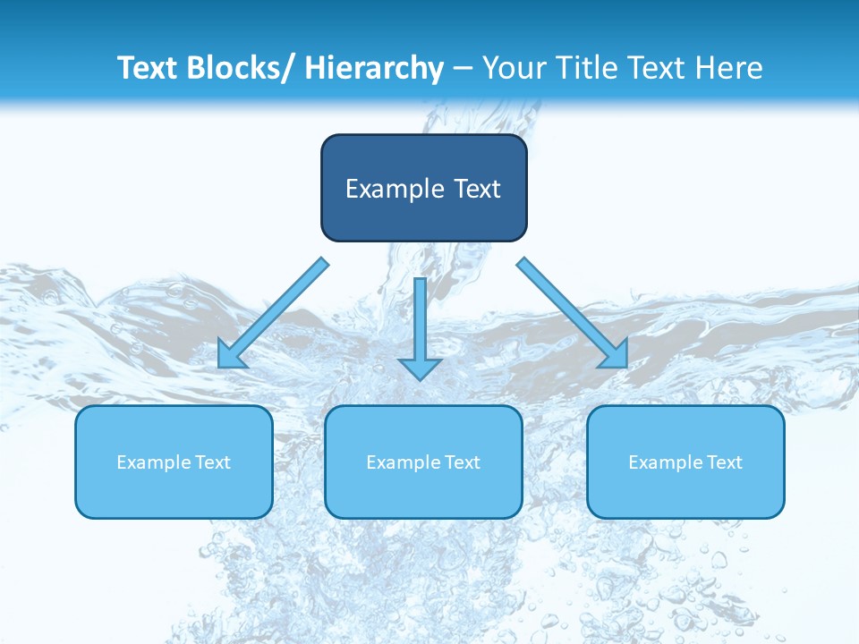 Close Up Mineral Wet PowerPoint Template