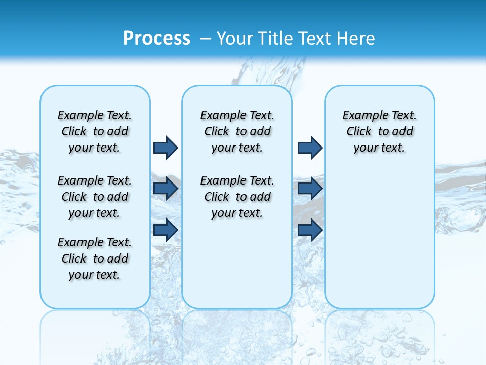Close Up Mineral Wet PowerPoint Template