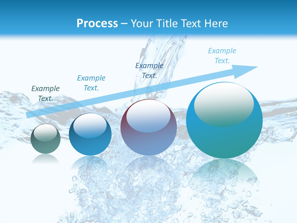 Close Up Mineral Wet PowerPoint Template