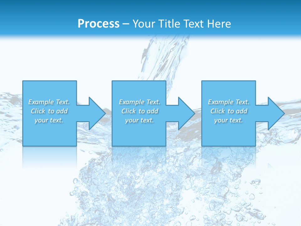 Close Up Mineral Wet PowerPoint Template
