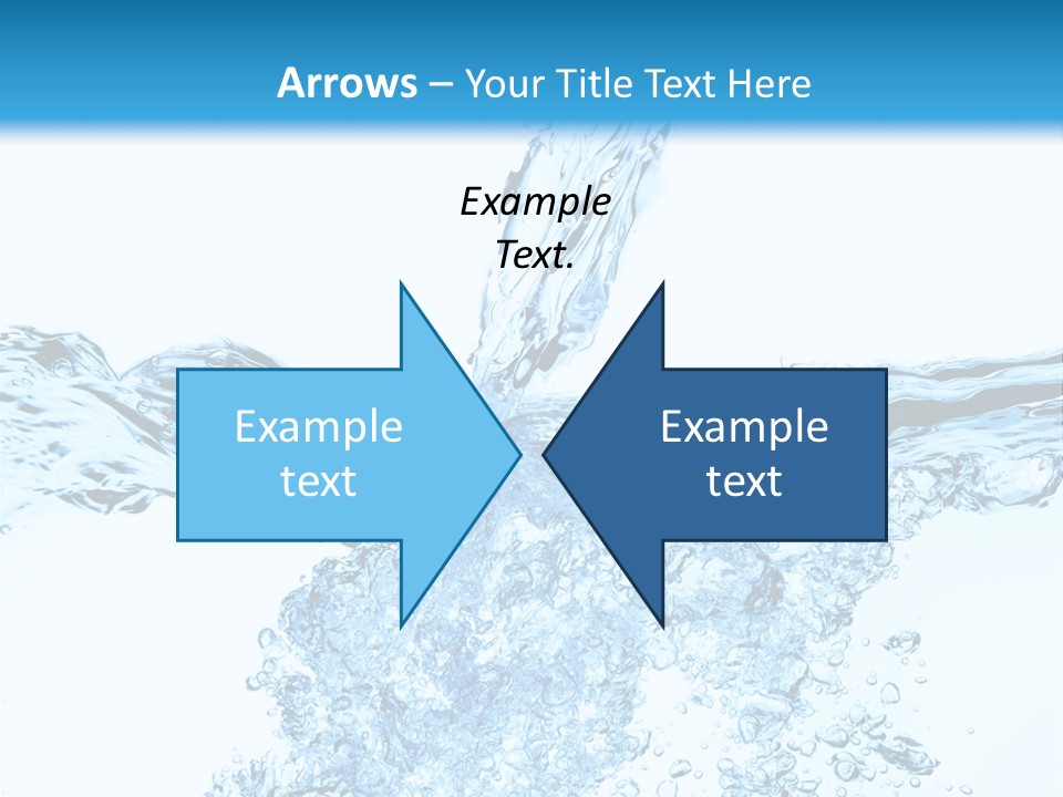 Close Up Mineral Wet PowerPoint Template