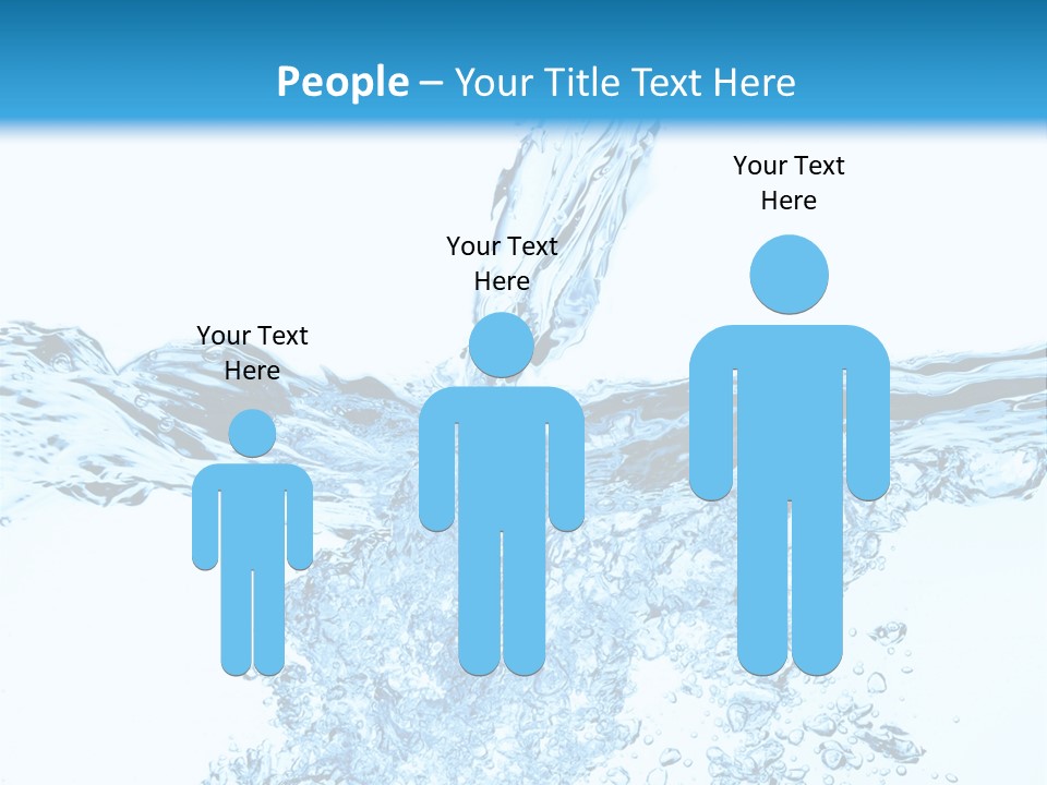 Close Up Mineral Wet PowerPoint Template