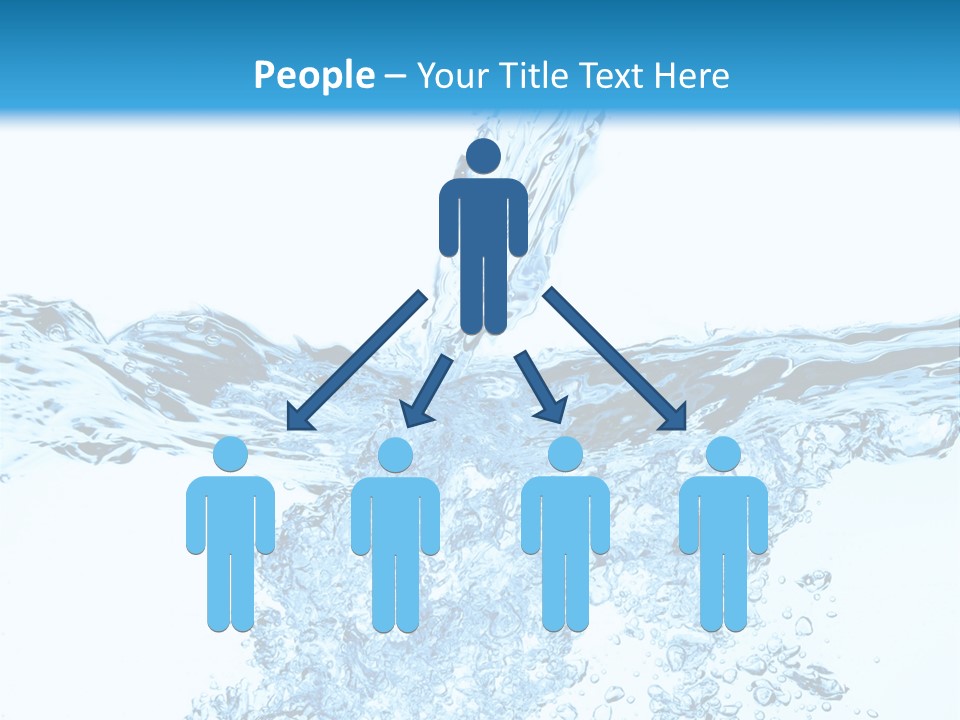 Close Up Mineral Wet PowerPoint Template