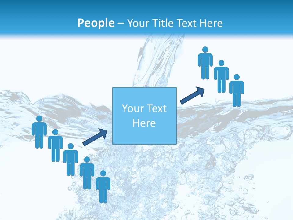 Close Up Mineral Wet PowerPoint Template