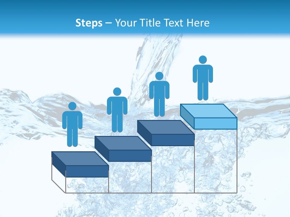 Close Up Mineral Wet PowerPoint Template
