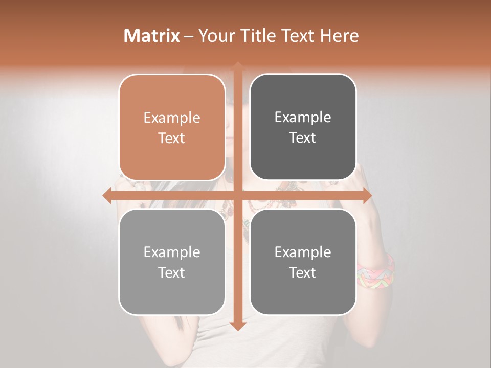 Accessories Face Cute PowerPoint Template