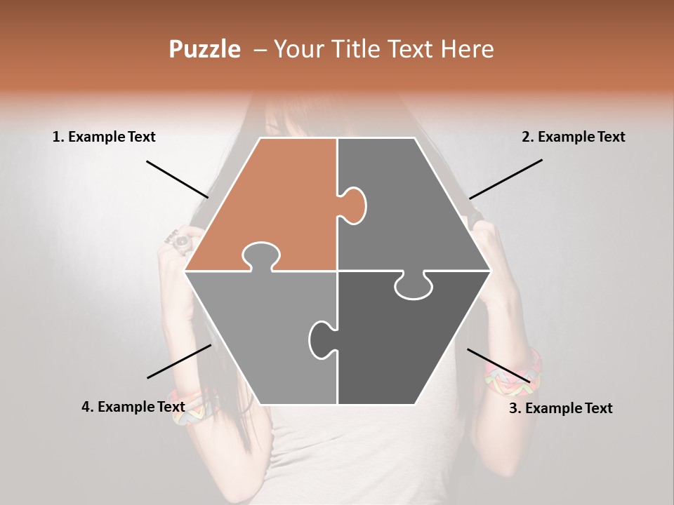 Accessories Face Cute PowerPoint Template