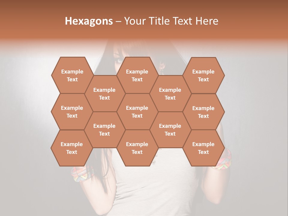 Accessories Face Cute PowerPoint Template