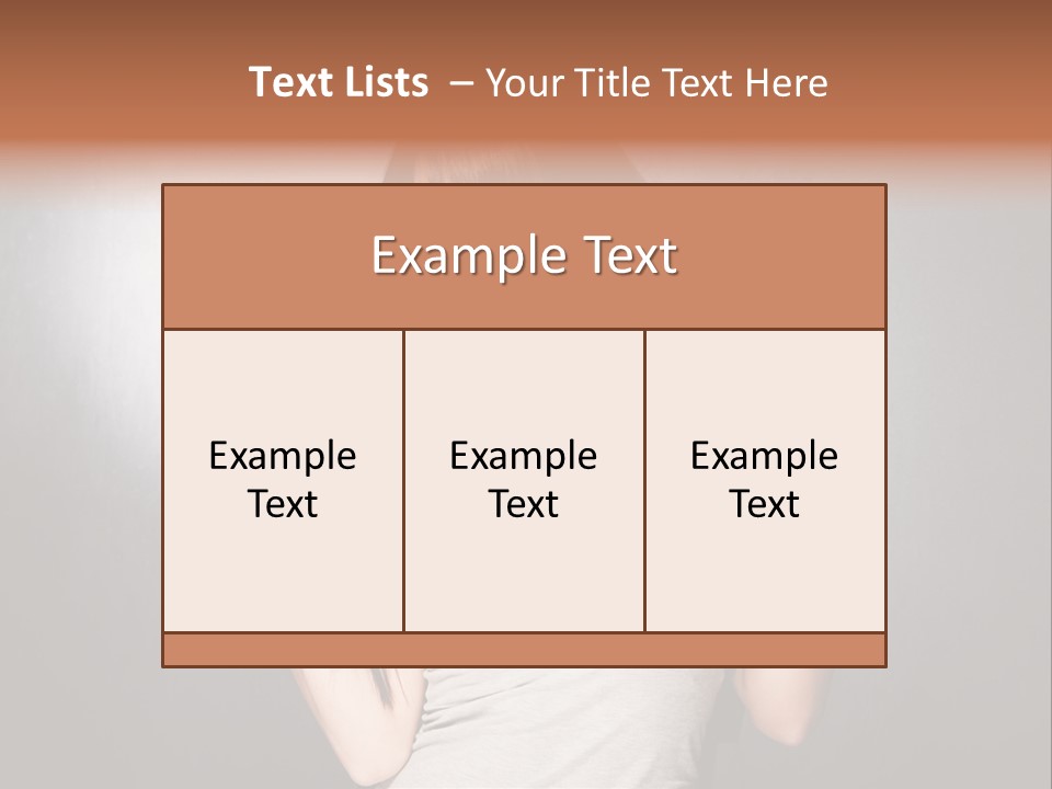 Accessories Face Cute PowerPoint Template
