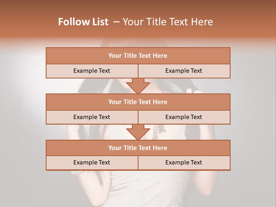 Accessories Face Cute PowerPoint Template