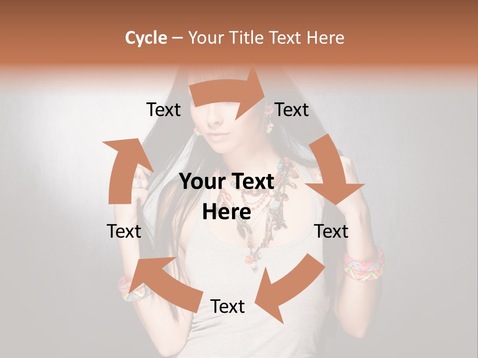 Accessories Face Cute PowerPoint Template