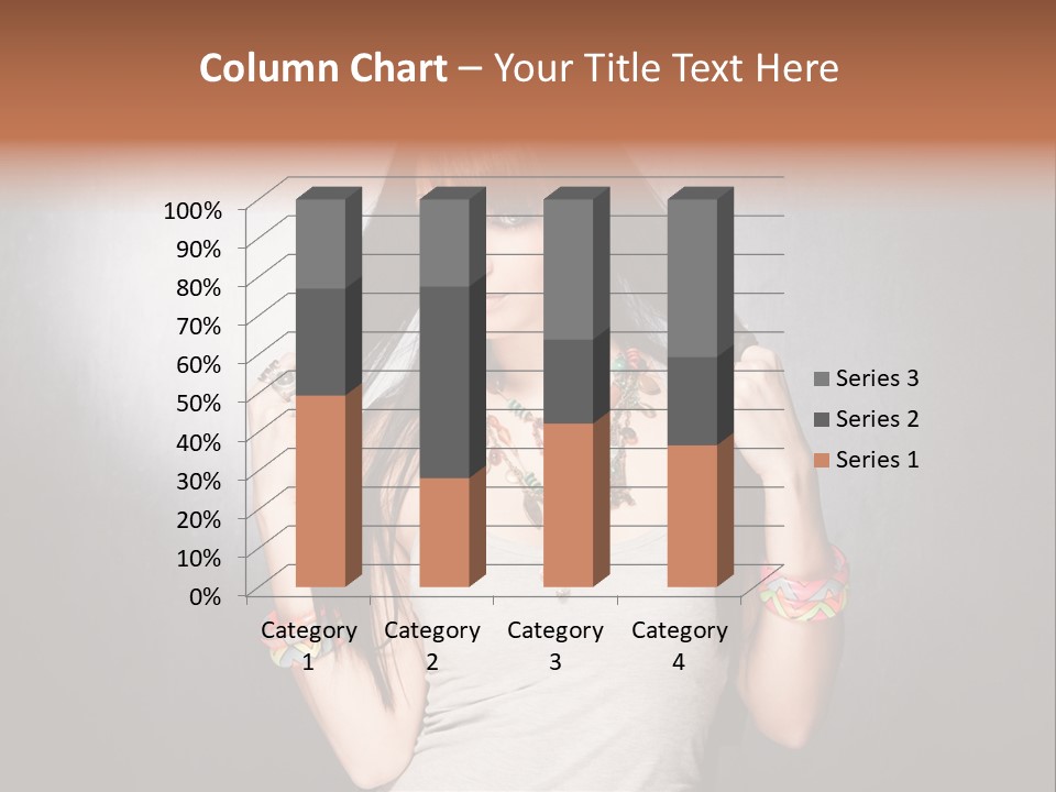 Accessories Face Cute PowerPoint Template