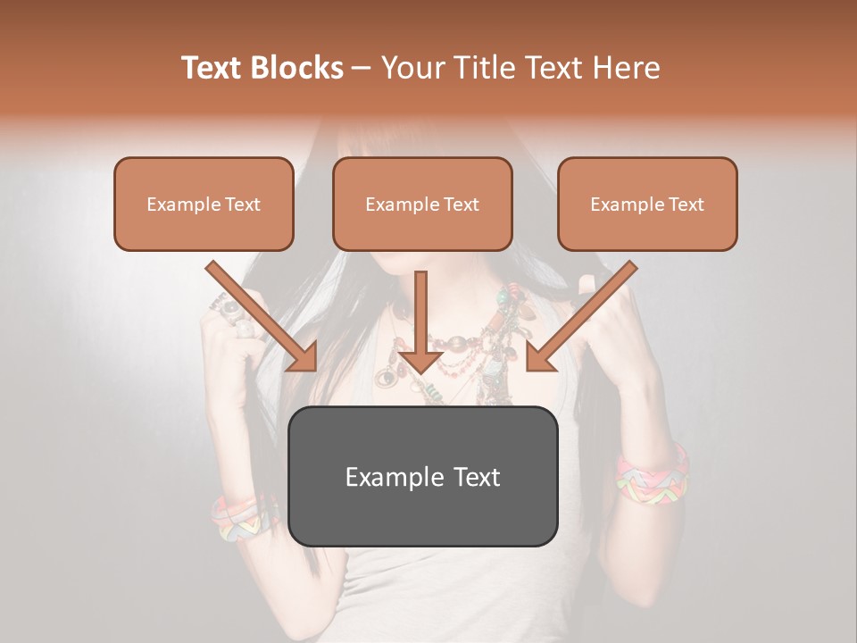 Accessories Face Cute PowerPoint Template