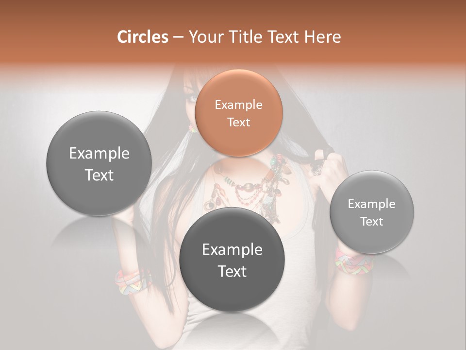 Accessories Face Cute PowerPoint Template