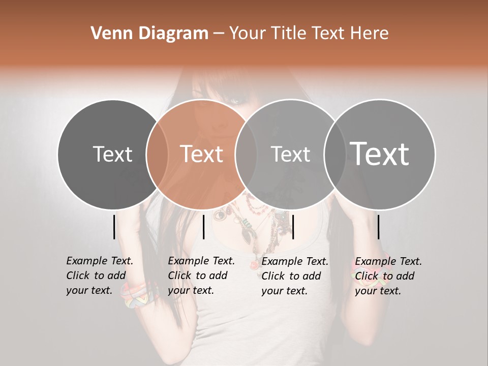 Accessories Face Cute PowerPoint Template