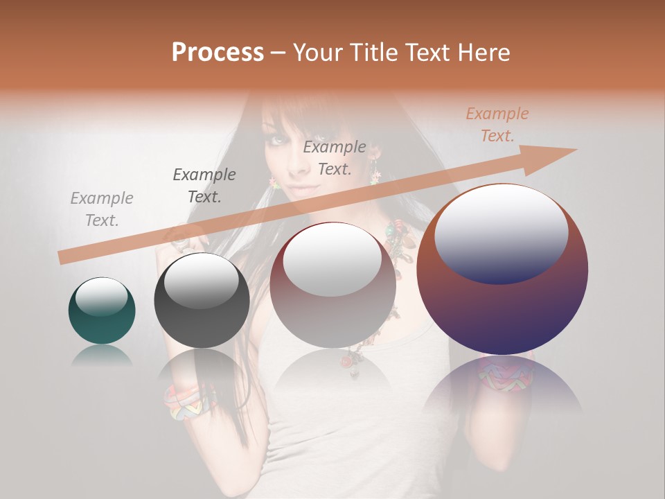 Accessories Face Cute PowerPoint Template