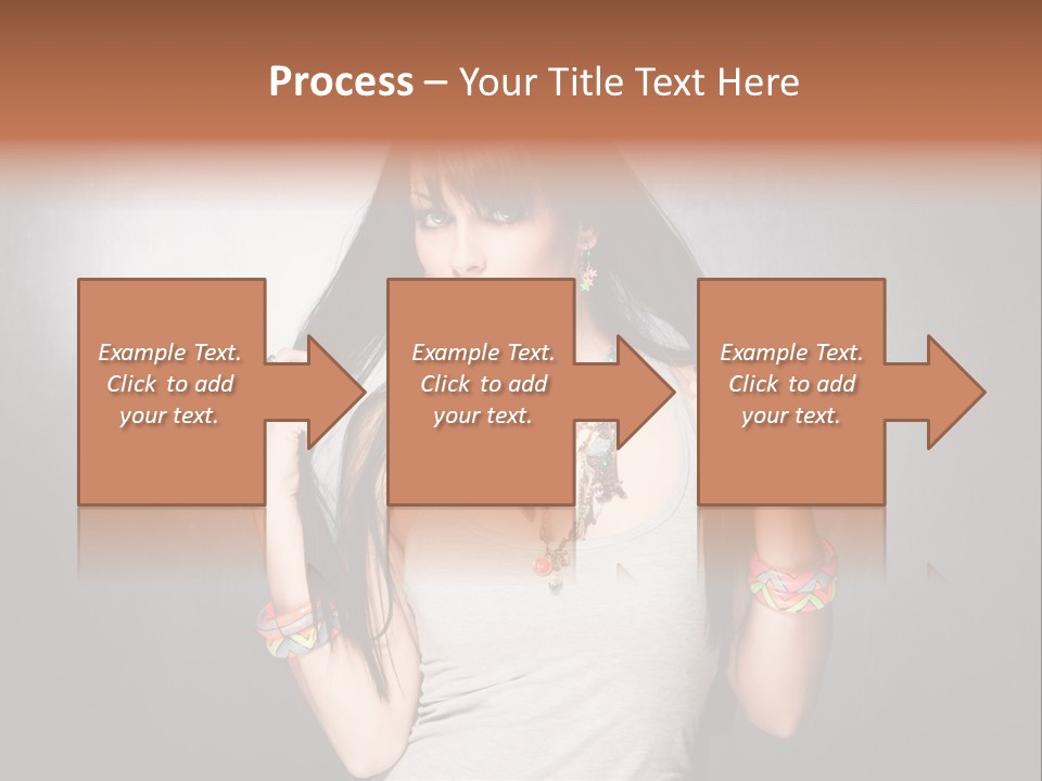 Accessories Face Cute PowerPoint Template