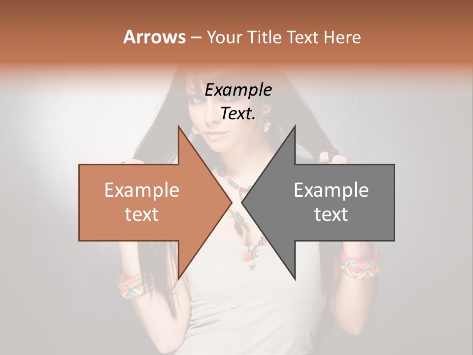 Accessories Face Cute PowerPoint Template