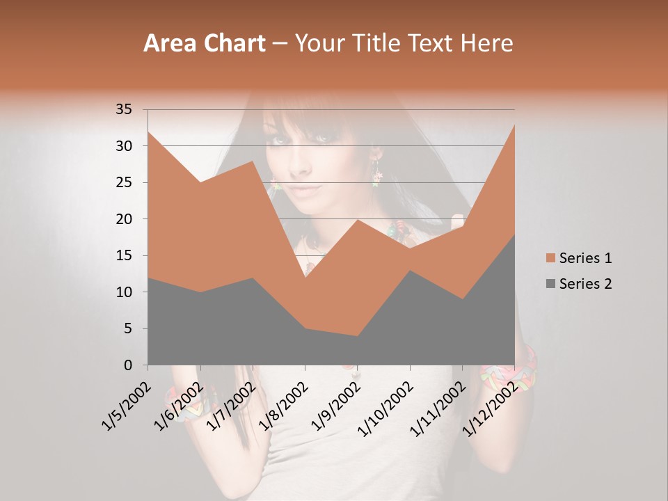 Accessories Face Cute PowerPoint Template