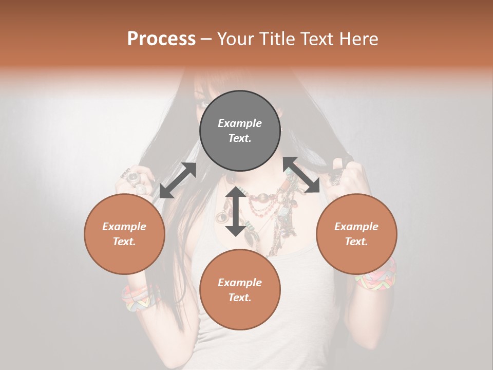 Accessories Face Cute PowerPoint Template