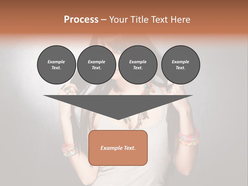 Accessories Face Cute PowerPoint Template