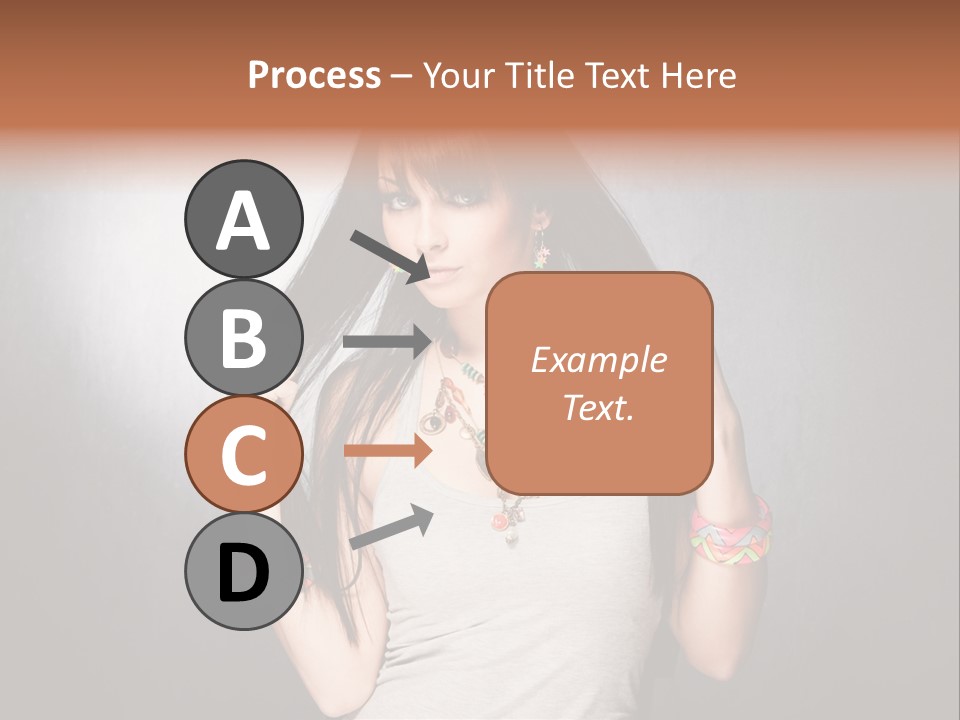 Accessories Face Cute PowerPoint Template