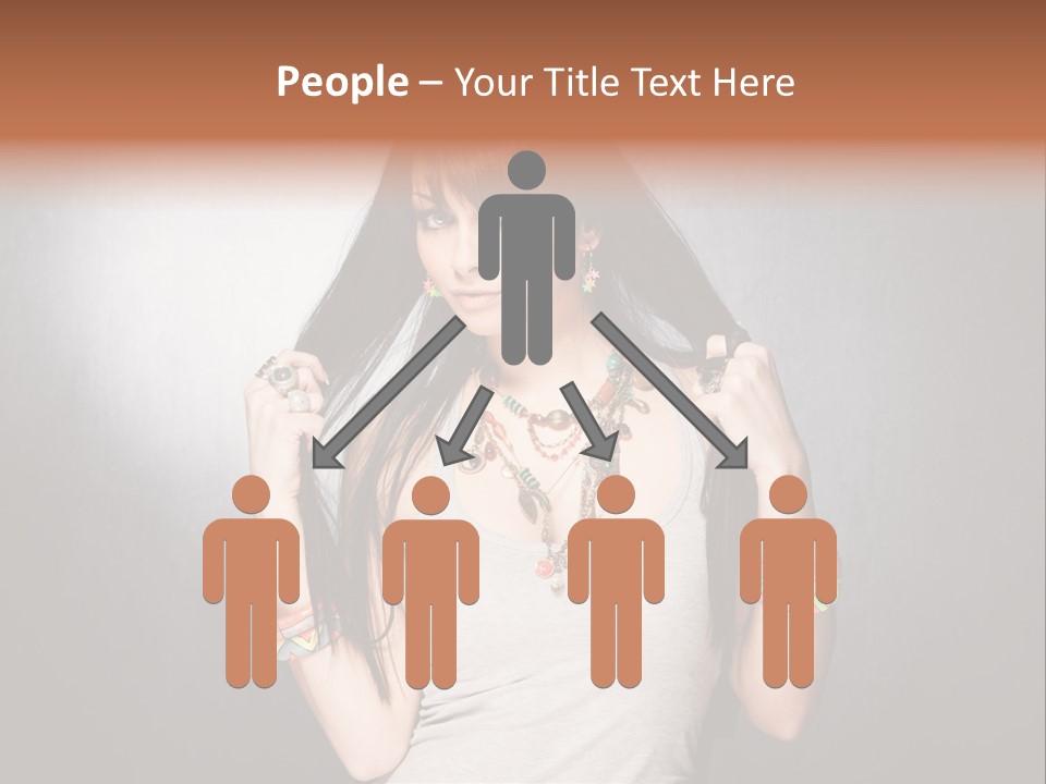 Accessories Face Cute PowerPoint Template