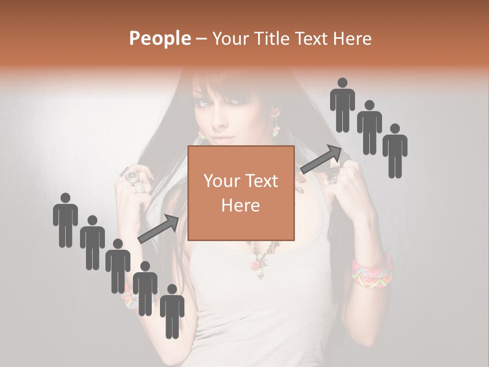 Accessories Face Cute PowerPoint Template