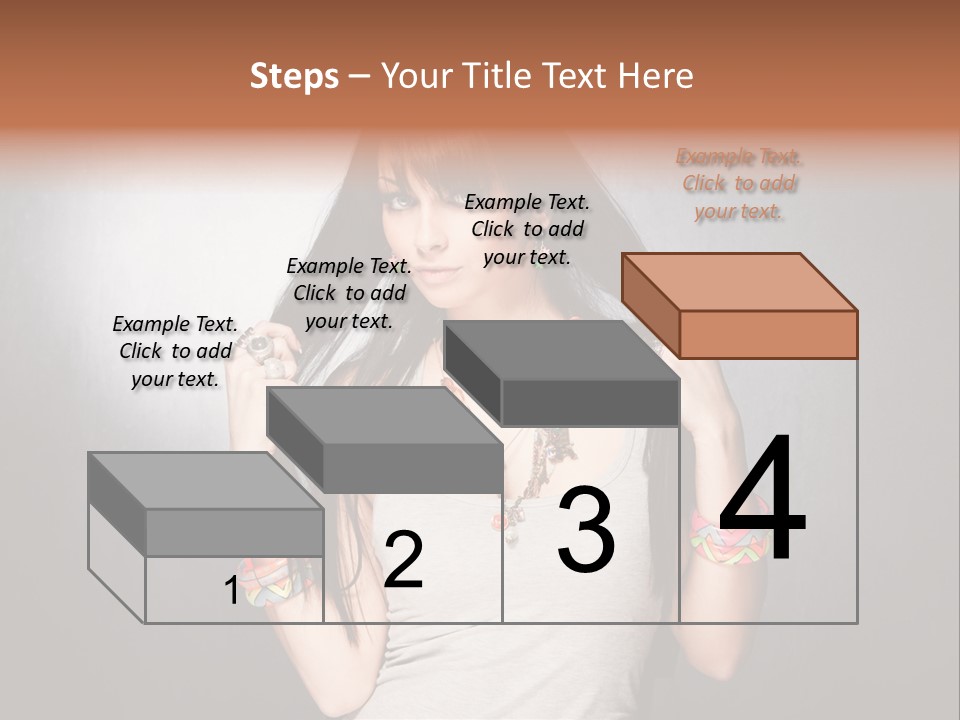 Accessories Face Cute PowerPoint Template