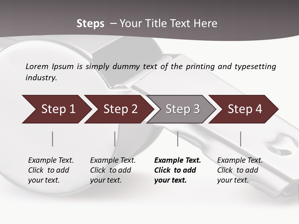 Chrome Olympic Iconic PowerPoint Template