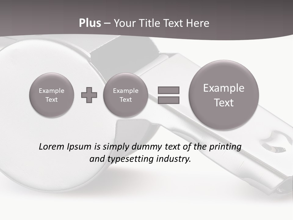 Chrome Olympic Iconic PowerPoint Template