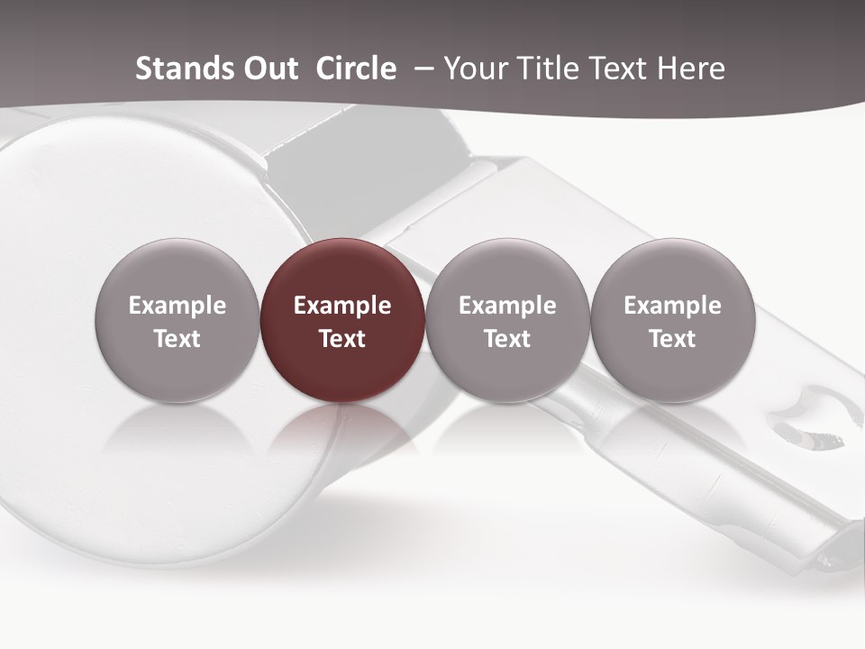 Chrome Olympic Iconic PowerPoint Template