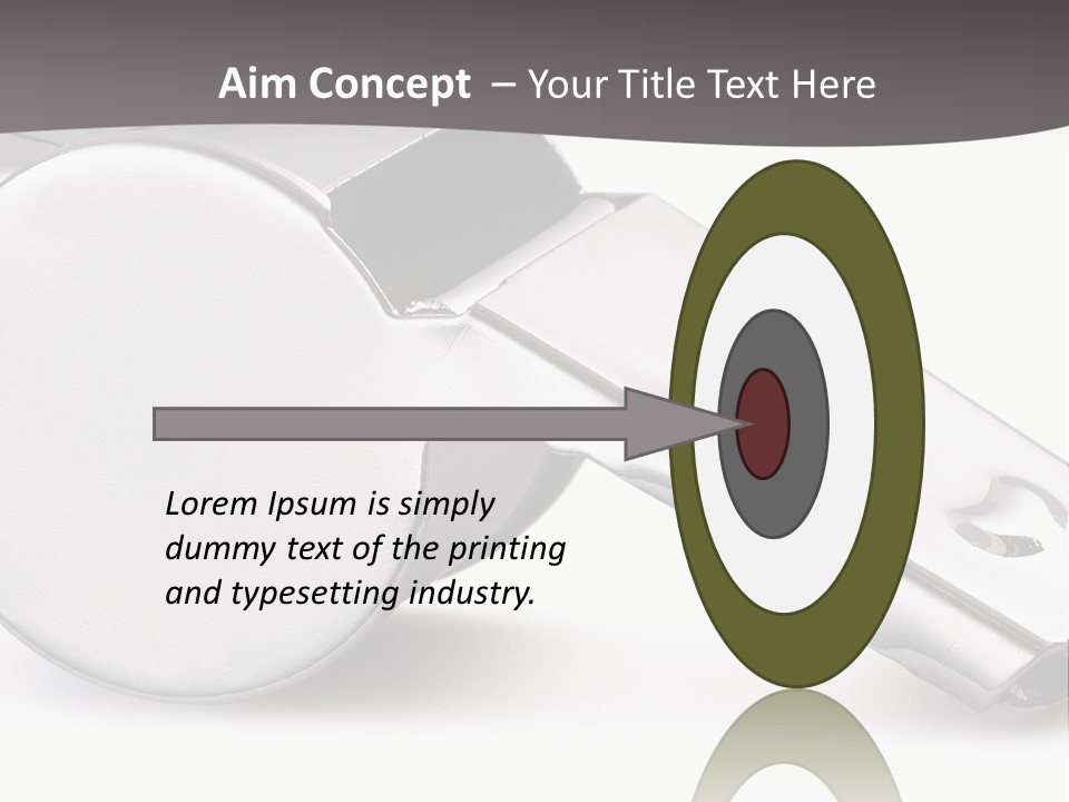 Chrome Olympic Iconic PowerPoint Template