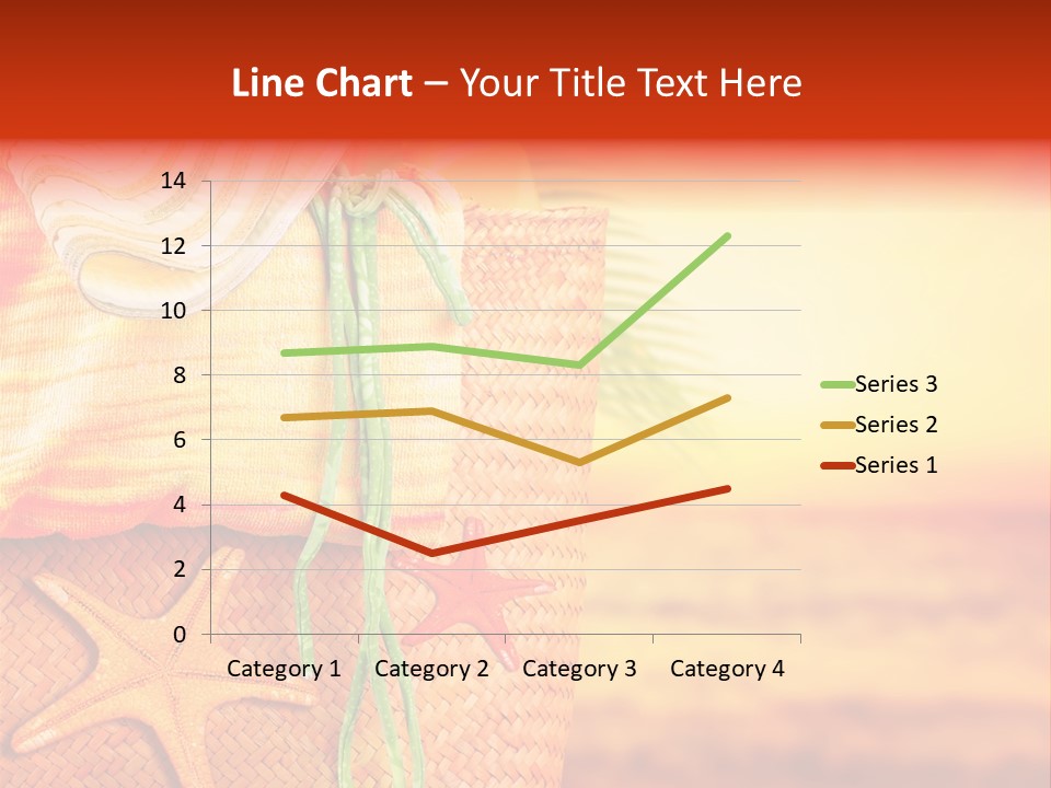 Ocean Sundown Accessories PowerPoint Template