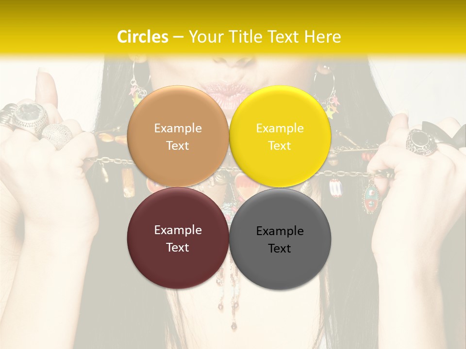 Pretty Beauty Fashion PowerPoint Template