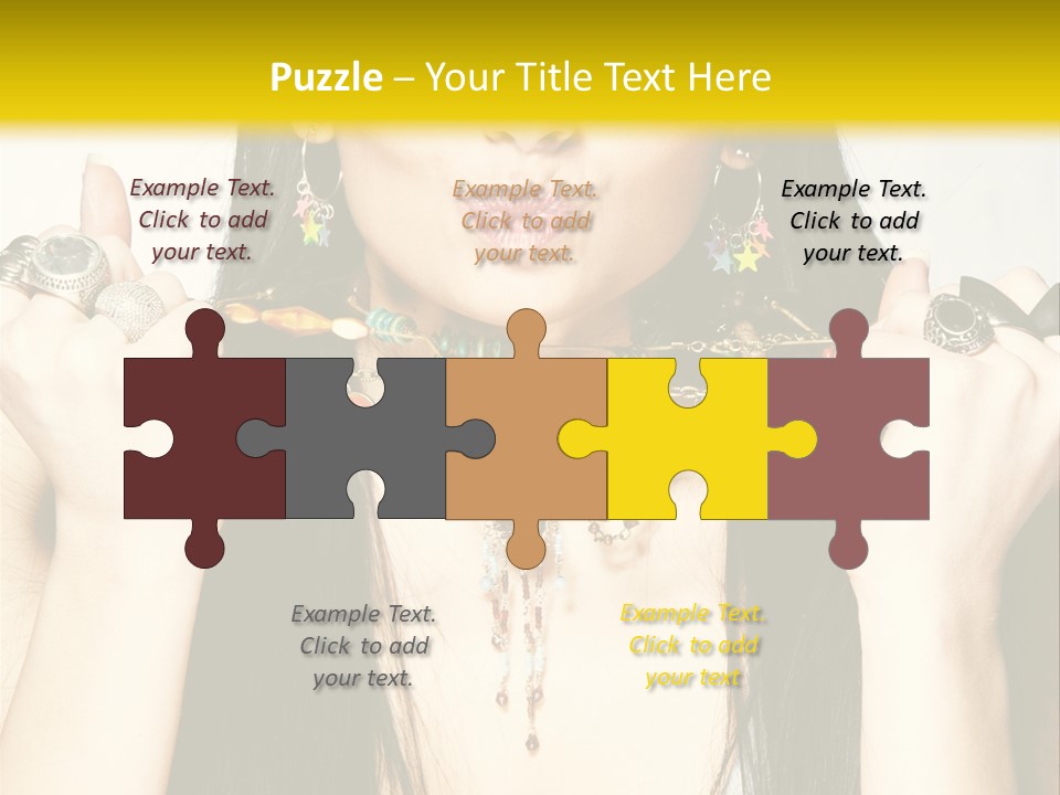 Pretty Beauty Fashion PowerPoint Template