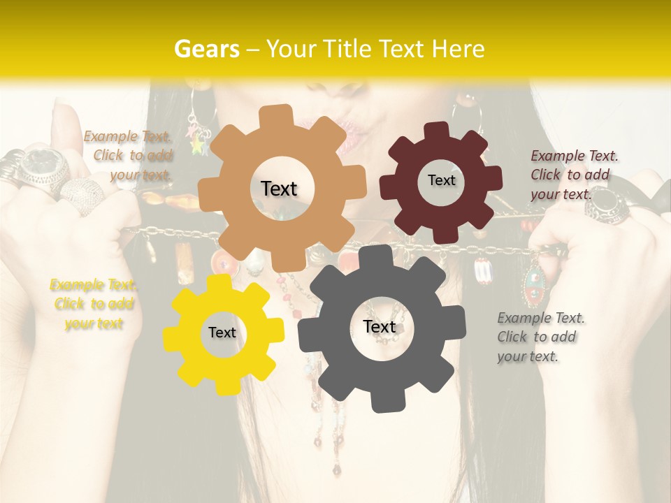 Pretty Beauty Fashion PowerPoint Template